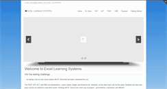 Desktop Screenshot of excellearn.com
