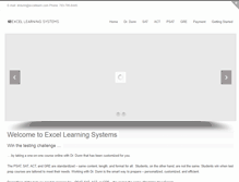 Tablet Screenshot of excellearn.com